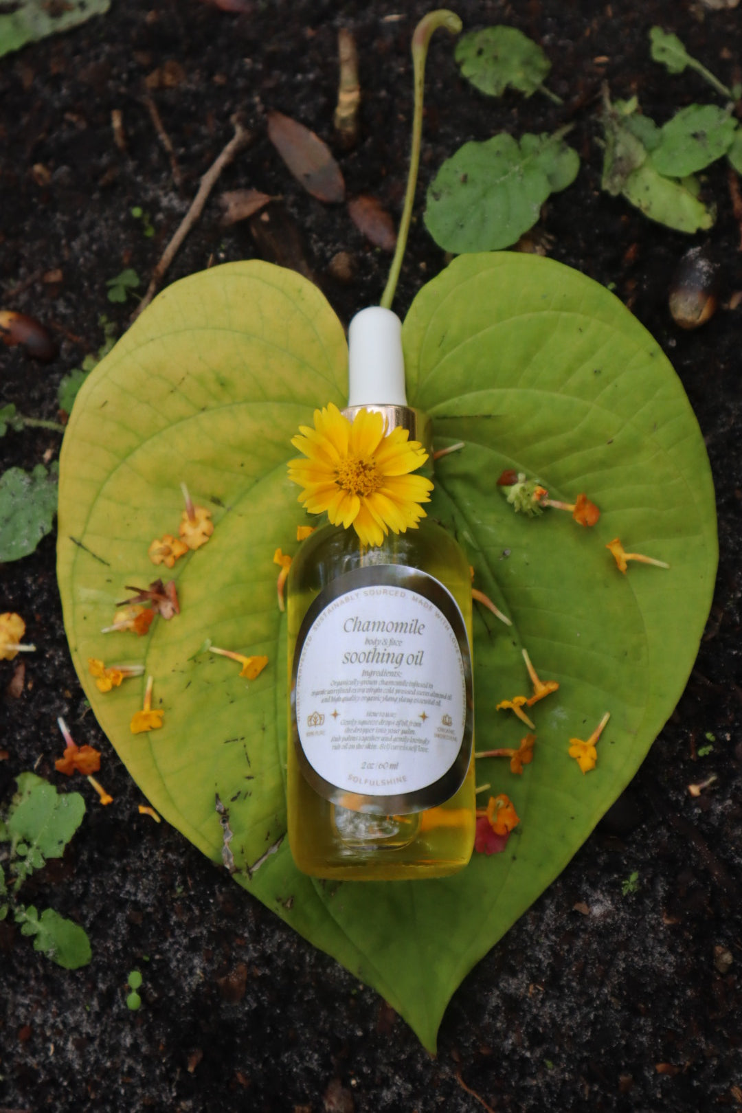 Chamomile soothing body & face oil